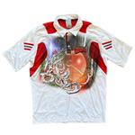 Forest key polo top