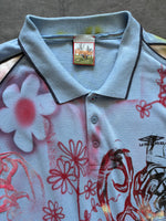 Multiprinted cat top