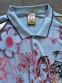 Multiprinted cat top