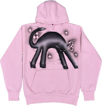 S - Airbrushed Cat Hoodies