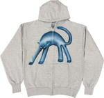 S - Airbrushed Cat Hoodies
