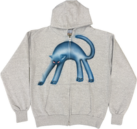 S - Airbrushed Cat Hoodies