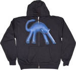 S - Airbrushed Cat Hoodies