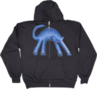 S - Airbrushed Cat Hoodies