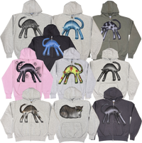 S - Airbrushed Cat Hoodies