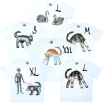 1A - White T-shirts