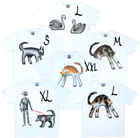 1A - White T-shirts