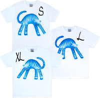 1A - Blue Tiger T-shirts