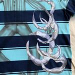 Sword stripe polo