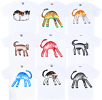 1B - White T-shirts