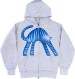 1A - Gray Cat Hoodies
