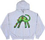 1A - Gray Cat Hoodies