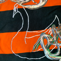 Swan hoodie