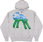 Gray Cat Hoodies