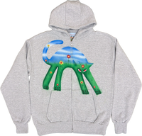 Gray Cat Hoodies