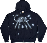 Star Cat Hoodies