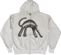 S - Airbrushed Cat Hoodies