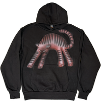 S - Airbrushed Cat Hoodies