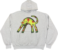 Gray Cat Hoodies