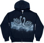 1A - Swan Hoodies