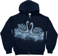 1A - Swan Hoodies
