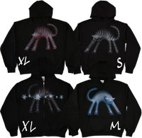 1A - Black Cat Hoodies