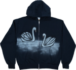 1A - Swan Hoodies