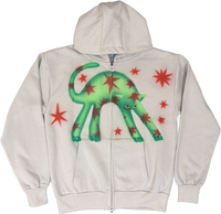 S - Airbrushed Cat Hoodies