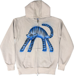 S - Airbrushed Cat Hoodies
