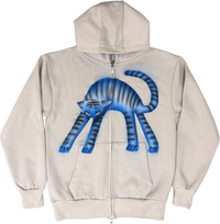 S - Airbrushed Cat Hoodies