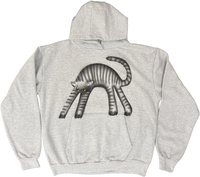 S - Airbrushed Cat Hoodies