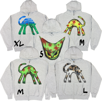 Light Cat Hoodies