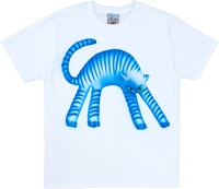 1A - Blue Tiger T-shirts