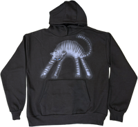 S - Airbrushed Cat Hoodies