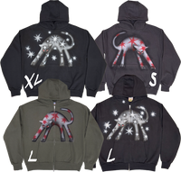 Dark Cat Hoodies