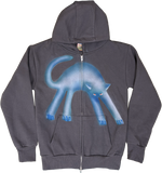 S - Airbrushed Cat Hoodies