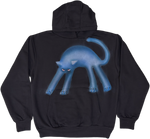 S - Airbrushed Cat Hoodies