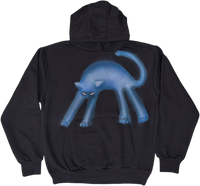 S - Airbrushed Cat Hoodies