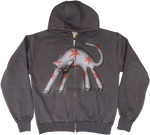 S - Airbrushed Cat Hoodies