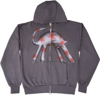 S - Airbrushed Cat Hoodies
