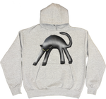 S - Gray Airbrushed Hoodies