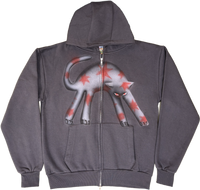 S - Airbrushed Cat Hoodies