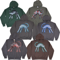 S - Dark Cat Hoodies