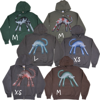 S - Dark Cat Hoodies