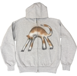 S - Airbrushed Cat Hoodies