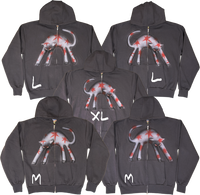 S - Airbrushed Cat Hoodies