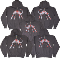 S - Airbrushed Cat Hoodies