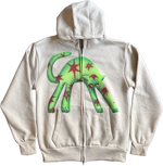 Green Star Cat Hoodie