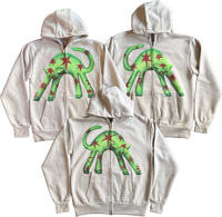 Green Star Cat Hoodie