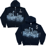 1A - Swan Hoodies